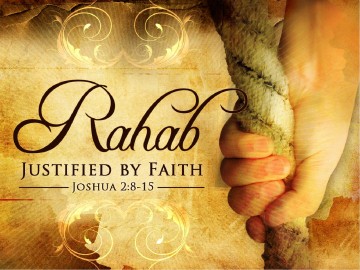 Rahab Bible Women of Faith PowerPoint Template  
