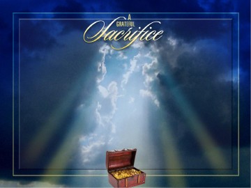 A Grateful Sacrifice Christian PowerPoint