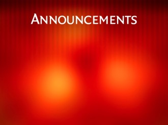 No Excuse Announcement PowerPoint Slide