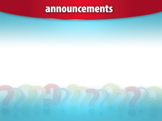 Active Faith Announcement PowerPoint Slide