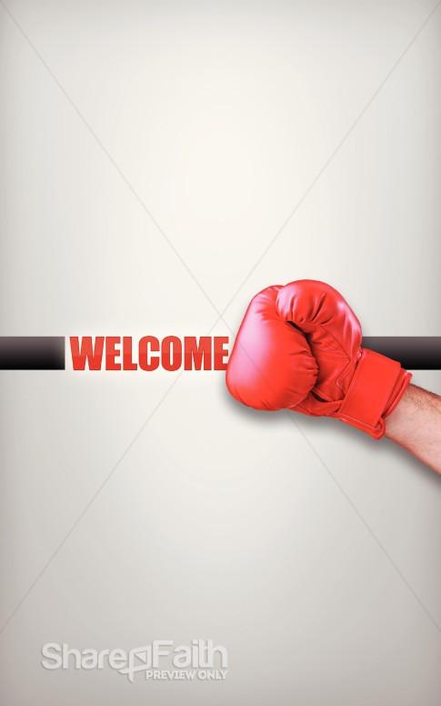 Good Fight Welcome Bulletin Cover