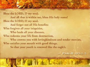 Bless the Lord Sermon PowerPoint
