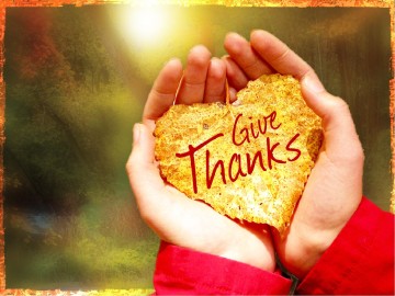 Giving Thanks Church PowerPoint Presentation