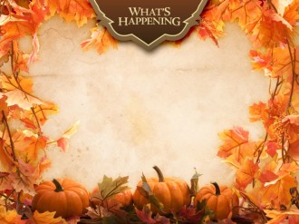 What's Happening Announcement Slide