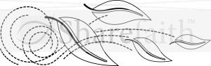 Blowing Leaves Christian Clipart