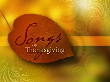 Thanksgiving Sermon PowerPoint
