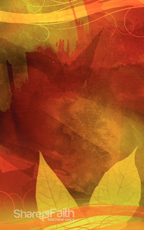 Fall Leaves Program Cover