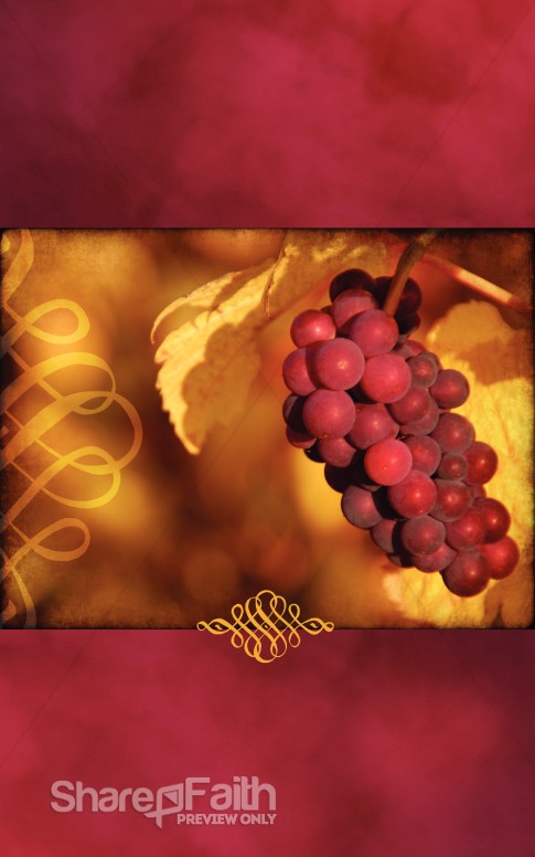 Full of Joy Thanksgiving Bulletin Cover