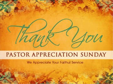 Pastor Appreciation PowerPoint