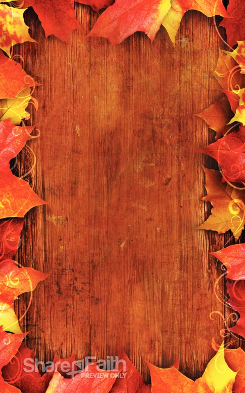 Thanksgiving Story Program Cover