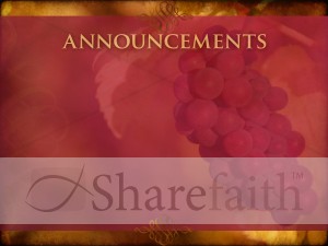 Joyful Thanksgiving Announcment Background