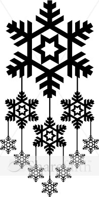 Snowflake Mobile Clipart