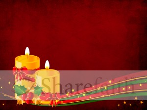 Christmas Joy Worship Background Slide