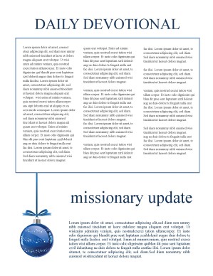 Winter Church Newsletter