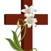 Easter Lilly Cross Email Image