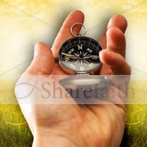 Finding Direction Compass Email Image