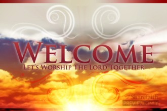 Easter Sunrise Welcome Video