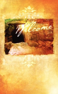 Easter Tomb Resurrection Church Bulletin Cover