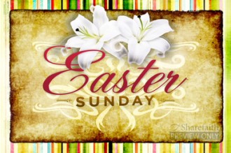 Christian Easter Sunday Service Video Loop