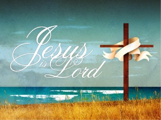 Jesus Is Lord Easter Sunday Cross Video Loop