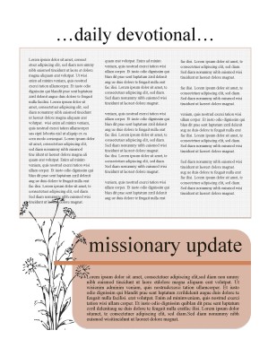 Scripture Church Newsletter