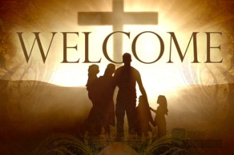 Church Cross Welcome Video Loop