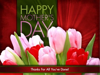 Happy Mother's Day Template PowerPoint Happy Mother's Day Template PowerPoint
