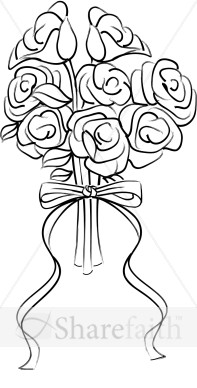 Rose Blossom Bridal Bouquet