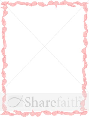 Pink Overlapping Rose Petals