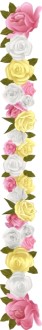 Realistic Spring Rose Side