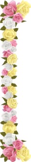 Realistic Spring Rose Page Side 2