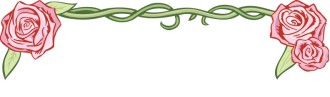 Rose with Vines Topper