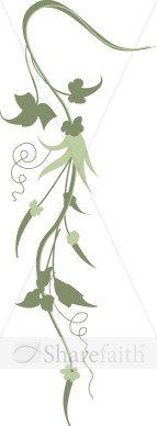 Trailing Ivy Page Column