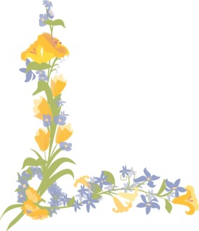 Flower Page Corner
