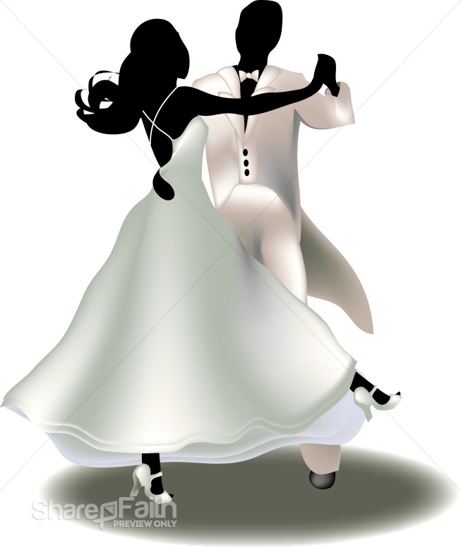 Airbrush Dancing Couple