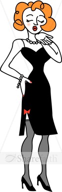Elegant%20Older%20Woman%20Cartoon