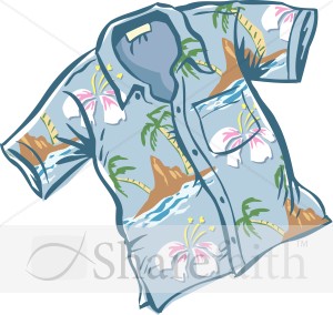 Nice Blue Hawaiian Shirt