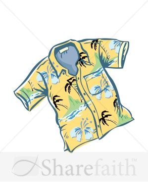 Yellow Hawaiian Shirt