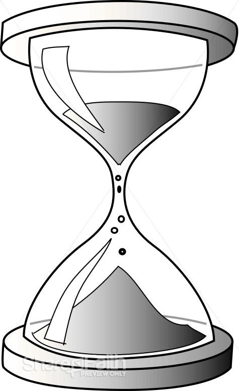 Hourglass Counting off the minutes to New Years