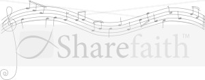 Musical Notes on Staff Divider
