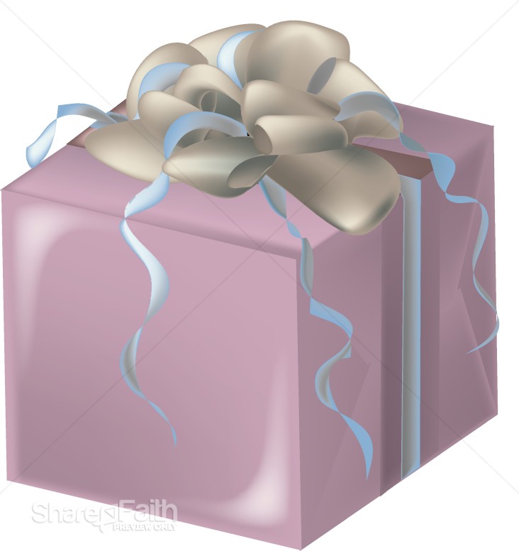 Lavender%20Gift%20with%20Gold%20and%20Blue%20Bow