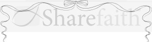 BW Line Art Ribbon Bow Page Top