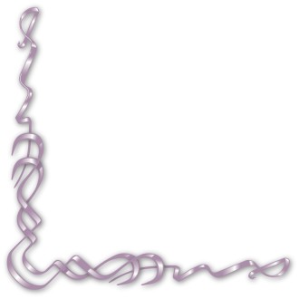 Gleaming Purple Corner Accent