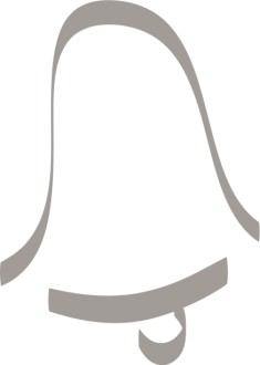 Single Gray Line Bell