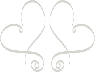 Pair of Fancy Hearts