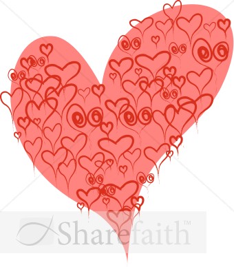 Heart Made of Small Hearts
