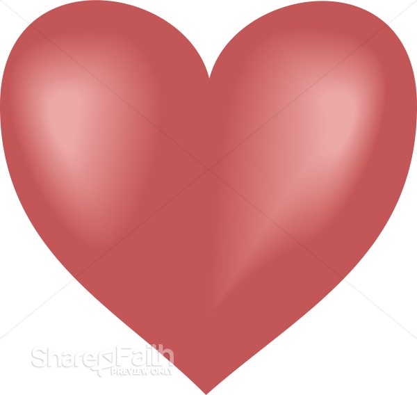 Classic Red Heart