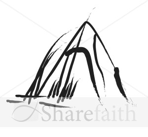 Brushstroke Reeds by the River