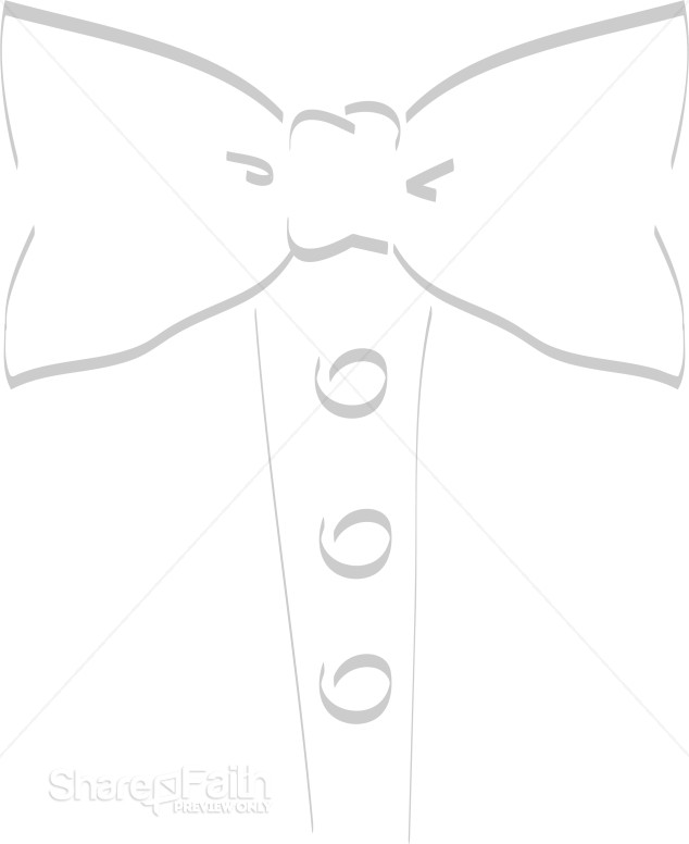 Tuxedo Tie Watermark