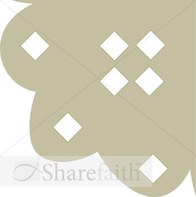 Diamond Cornice Page Corner